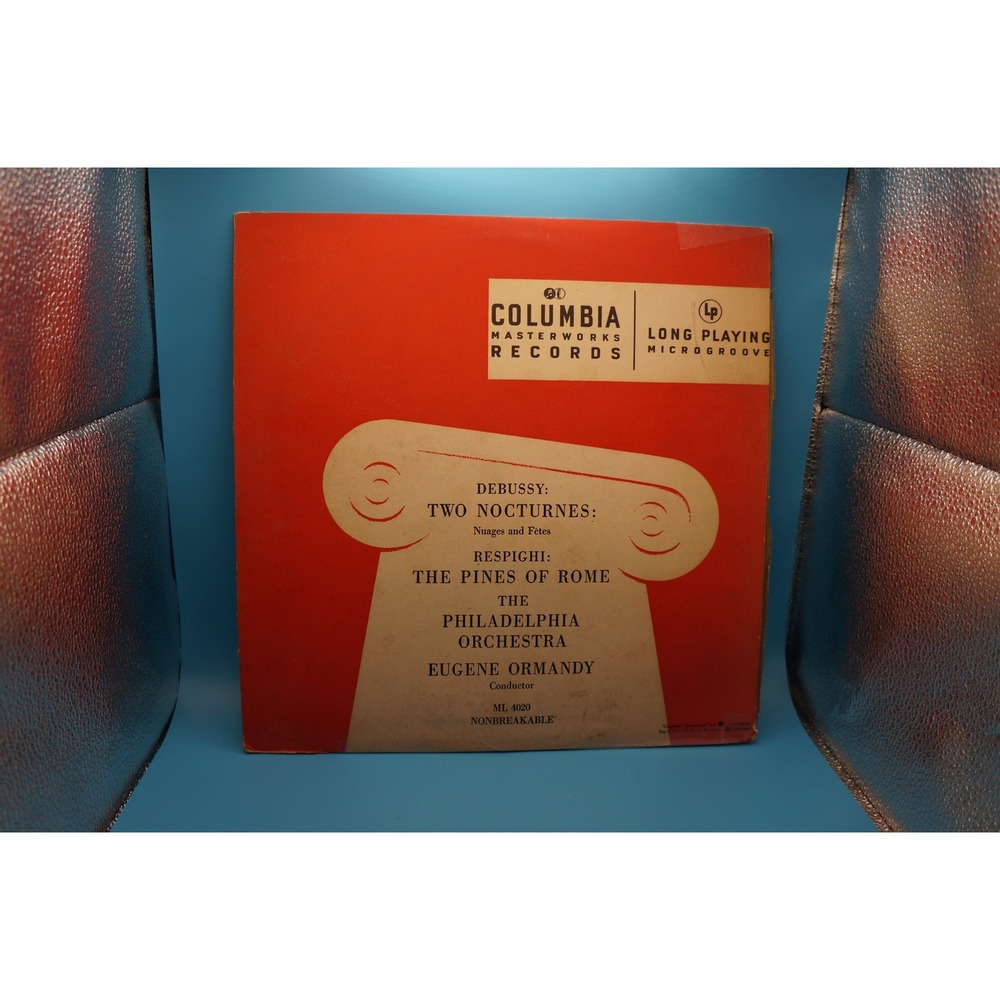 Columbia Masterworks ML 4020 Debussy Respighi Philadelphia Orchestra Ormandy LP